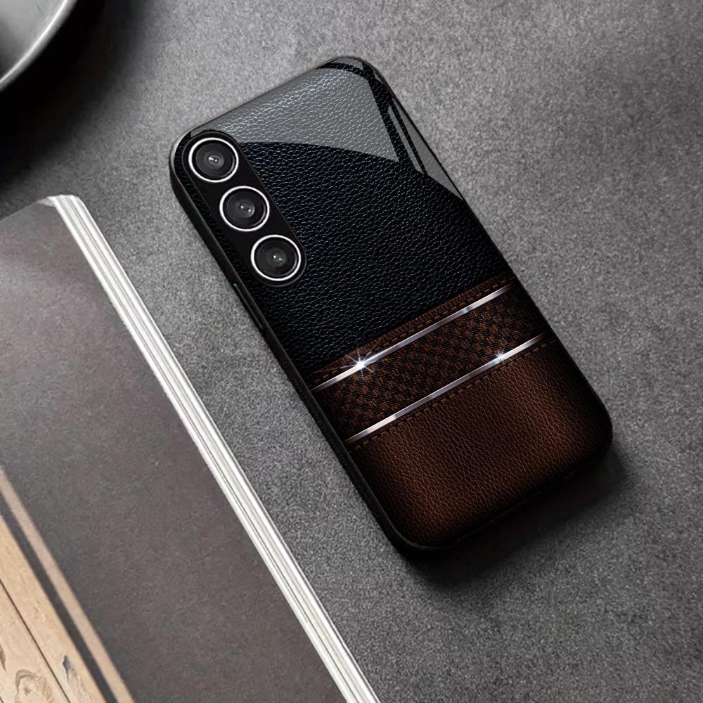 Man trend successful people PhoneCase Glass PhoneCase for Samsung Galaxy S26 S25 S24 S23 S22 S21 FE Ultra Plus Dropresistant