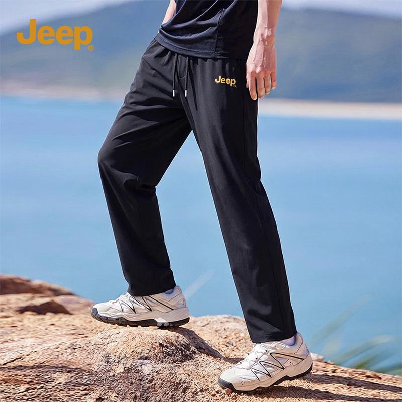JEEP Men s Loose Fit Wide-Leg Casual Pants 3XL