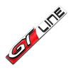 BRZ1 For VOLKSWAGEN VW GTI Car Body Metal Emblem Auto Rear Trunk Badge For Peugeot GTI GT GTline RCZ 307 207 407 607 4008 206 107 308 im2
