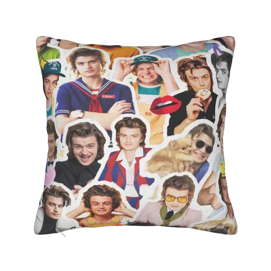 Home Decorations Steve Harrington The Babysitter Pillowcase Merch  Pillow Covers Square Multi Size