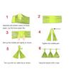 Colorful Paper Streamers for Wedding Decorations Birthday Celebration Supplies Easy Assemble Paper Hanging Ornament