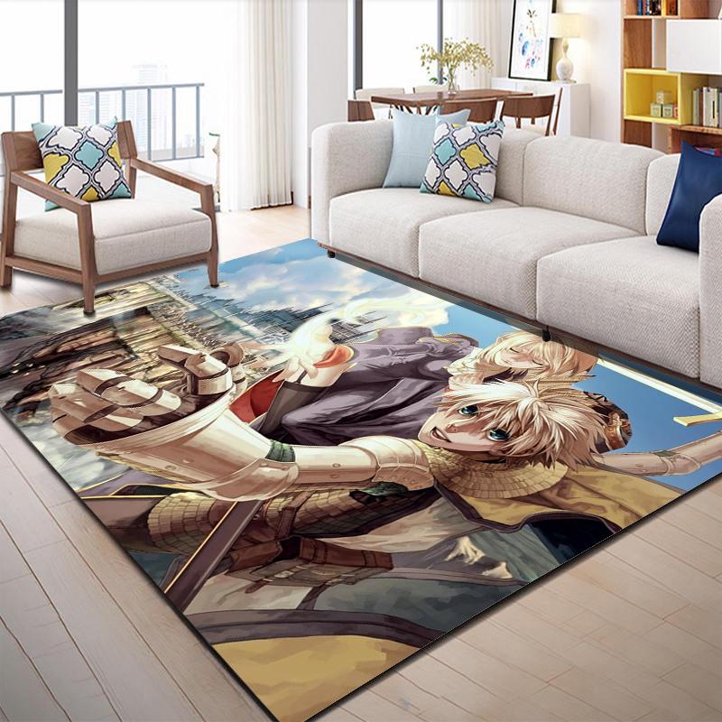 Games Ragnarok Online Carpet Kitchen MatEntrance Doormat Bedroom Floor Decoration Living Room Carpet Bathroom Anti-slip rugs