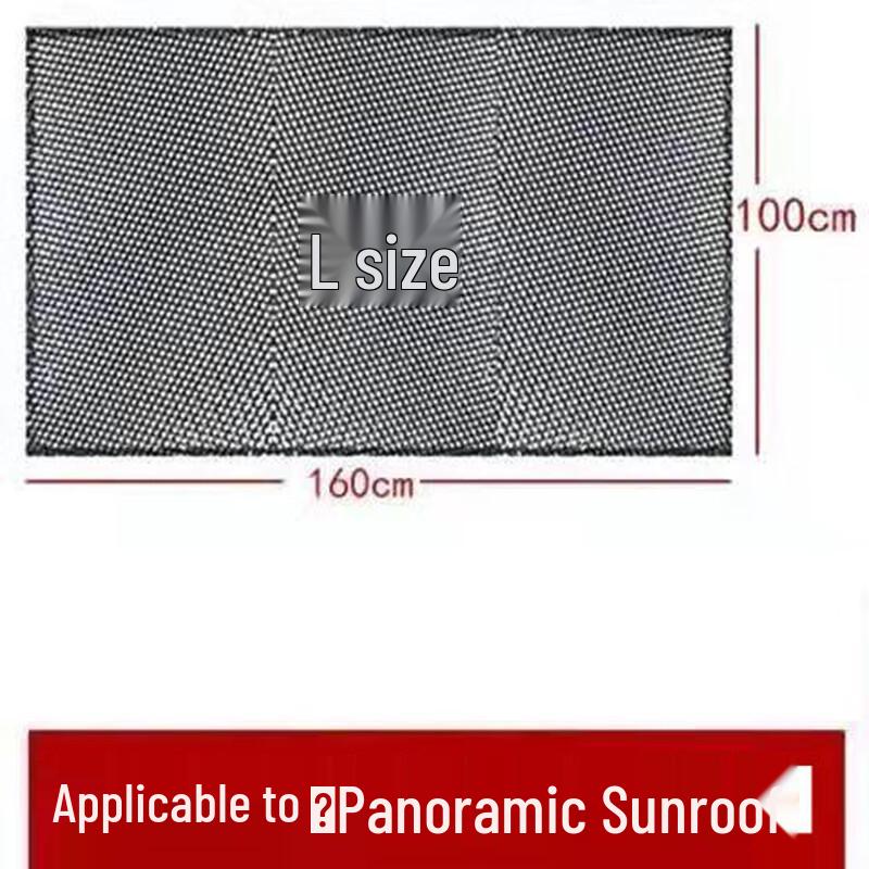 JIUCHENG Magnetic Car Sunroof Mosquito Net & Sunshade