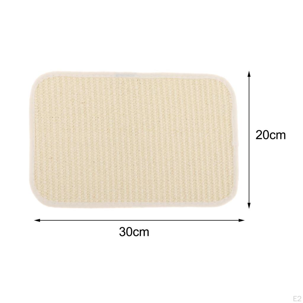 Cat Scratch Guards Mat Scratching Pad Scratcher for Couch Playing Kitten Grinding