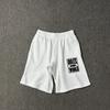 Corteiz Streetwear Short Pants Men Women Alcatraz Ship Print Loose Fit Cotton Shorts