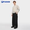 Fila Fusion Men's Side-Zip Woven Straight-Leg Pants