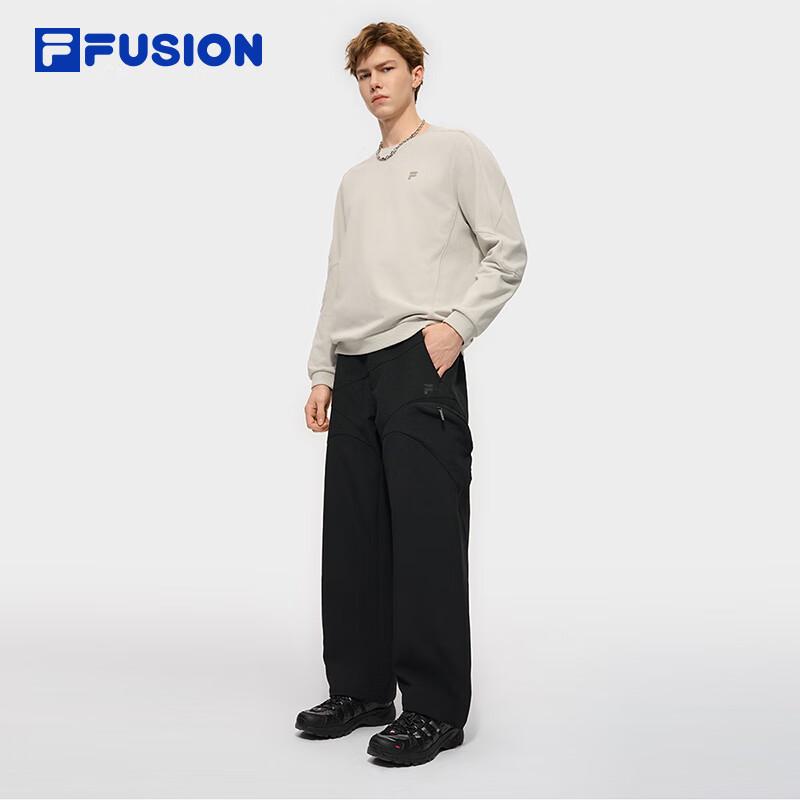 Fila Fusion Men's Side-Zip Woven Straight-Leg Pants