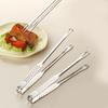 Heat Resistant Long Handle Grill Tongs Non-Slip Kitchen Tongs Barbecue Tongs  Barbecue