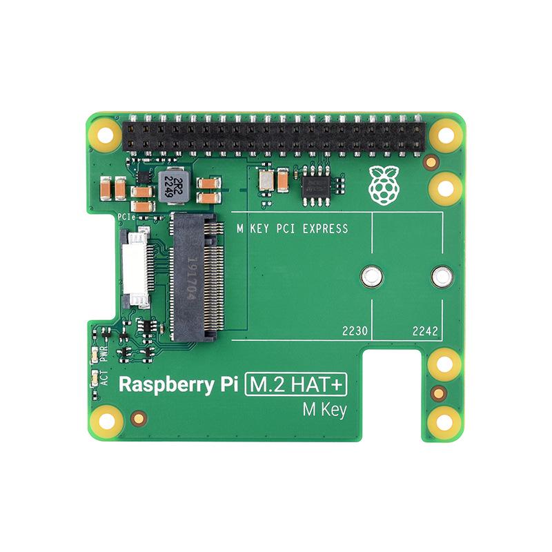 Weixue Raspberry Pi 5 M.2 Interface HAT & SSD Expansion Board