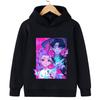 KPop Devil Hunter Cartoon Printed Girl and Boy Hooded Fashion Casual Hoodie