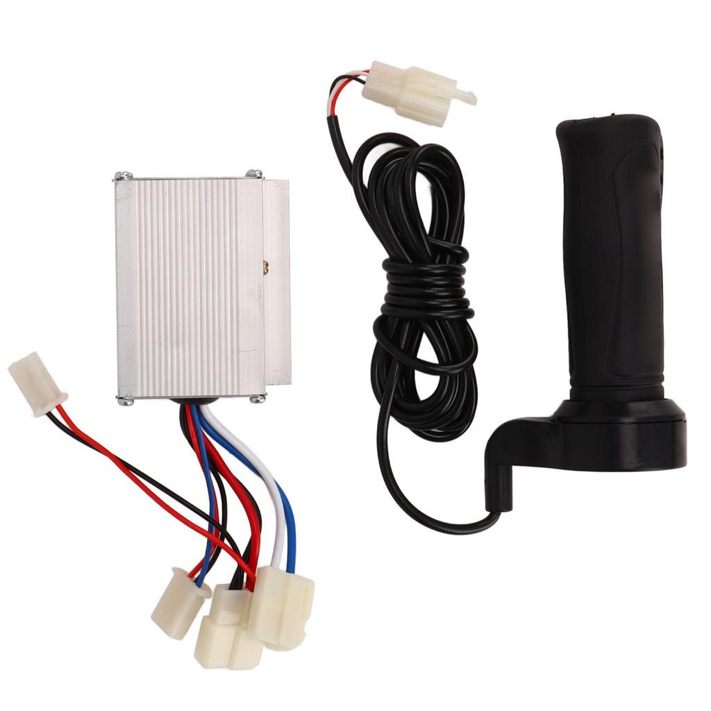 Controller and Throttle, Brush Motor Controller, 12V 250W Throttle Grip, Kit for Modification of Electric Bikes, Tricycles, Motorcycles