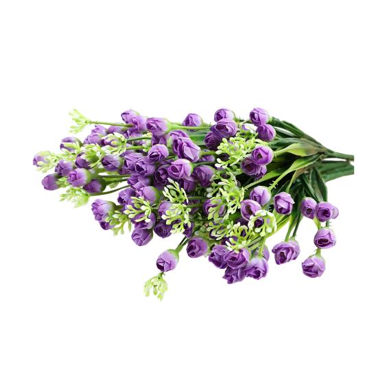 Umělé květiny Falešná jarní kytice se stonkem pro květinové aranžmá Svatba Domácí kancelář Párty Středový díl stolu