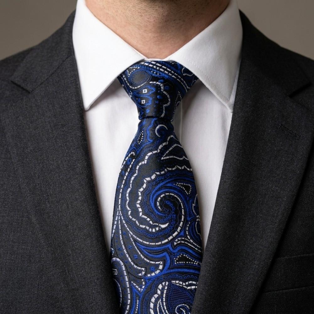 Accessories Floral Neck Ties Jacquard Business Formal Tie Classic Groom Neck Wear  Party
