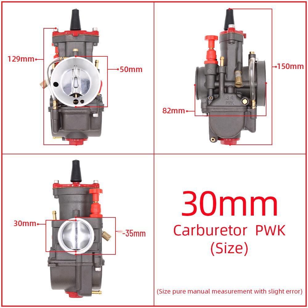 PWK Motorcycle Carburetor 28/30/32/34MM for Modified ATV Engines