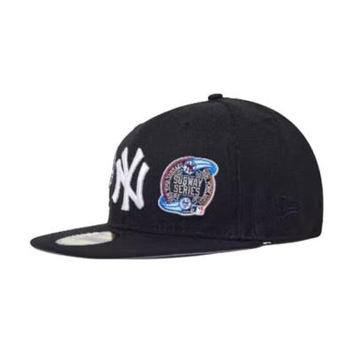 New Era 59FIFTY Series MLBNY Flat Brim Sunshade Fully Embroidered American Retro NE5950 Cotton Baseball Cap Men and Women Same Style Couple 60494549