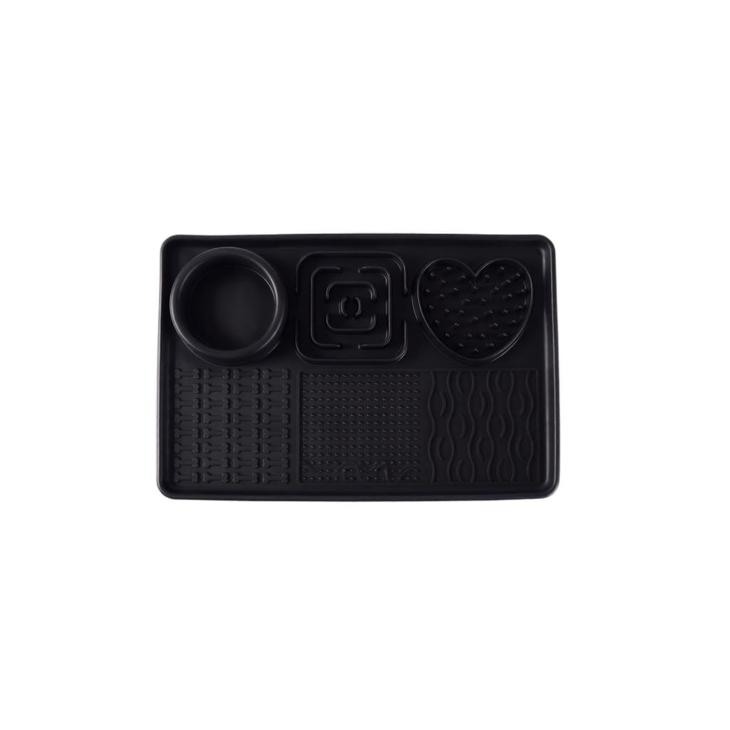 Slow Feeder Dog Bowl Mat Silicone Pet Feeding Tray Non Slip Durable Design for Preventing Choking and Promoting Healthy Eating Habits