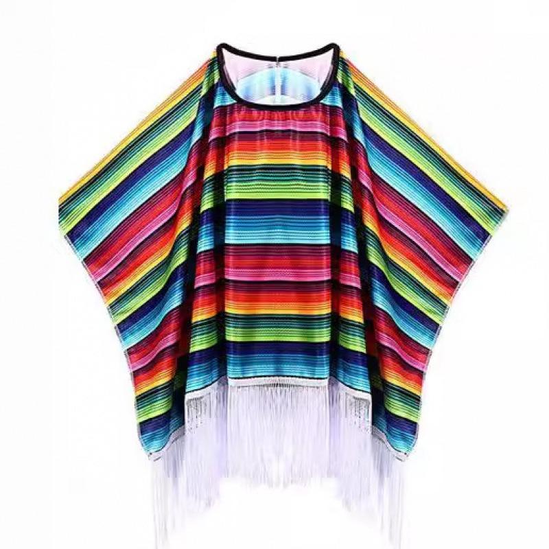 Shawls, Halloween dance party capes, capes, capes, ribbon capes.