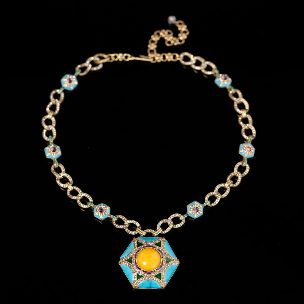 Mittelalterlich Vintage25 Herbst Halskettenkollektion Temperament Hoher Sinn Damen Halskette Gestapeltes Tragen Neu