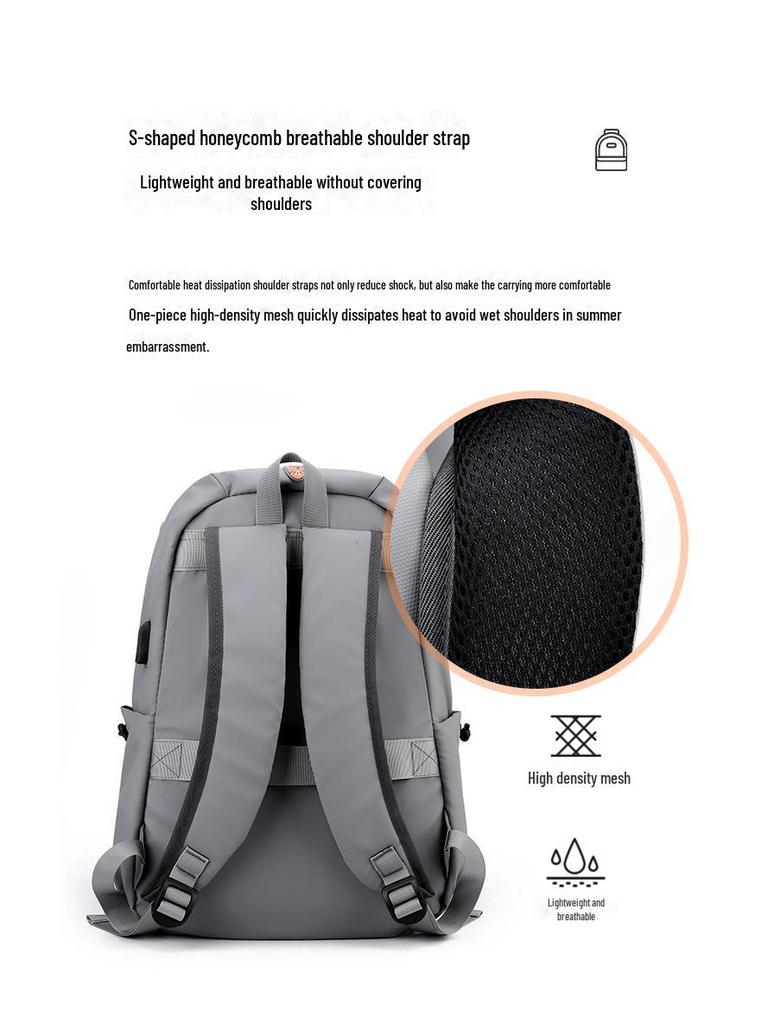 Stylish Large-Capacity Travel and Commuting Backpack for Students and Professionals