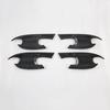 Carbon Fiber Exterior Door Handle Bowl Cover Trim For Hyundai Tucson 2021-2023