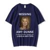 Amy Dunne Missing Poster Hip Hop Rapper Men Women T-shirt 100% Cotton
