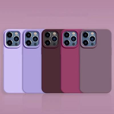 Stilvolles, weiches, rutschfestes Silikon-Originalgehäuse für Apple 16 15 Pro Max, schmutzabweisendes, mehrfarbiges, rundum randloses Apple-Originalgehäuse für 14 13 12 11 Pro Max