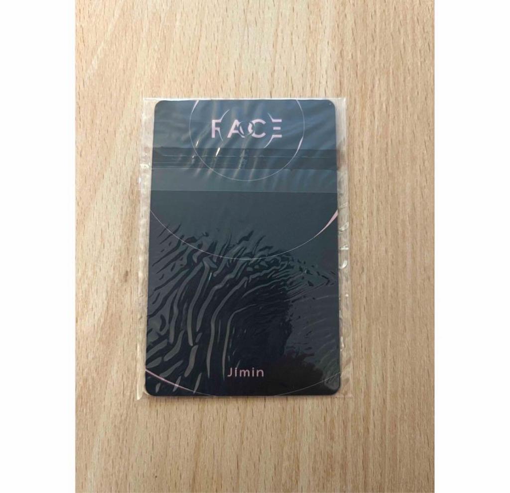 [USED] JIMIN FACE JPFC Bonus Hologram Trading Card BTS Official