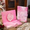Rose Style Retro Rose Notebook Color Pages Romantic Diary Planner Exquisite Diary Notebook  Writing