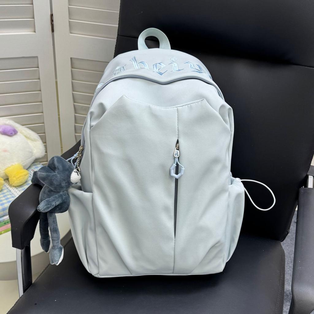 Schoolbag Men's Backpack, Large Capacity Travel Backpack, Casual Fashion, Computer Minimalist for Women, College and Middle School Students