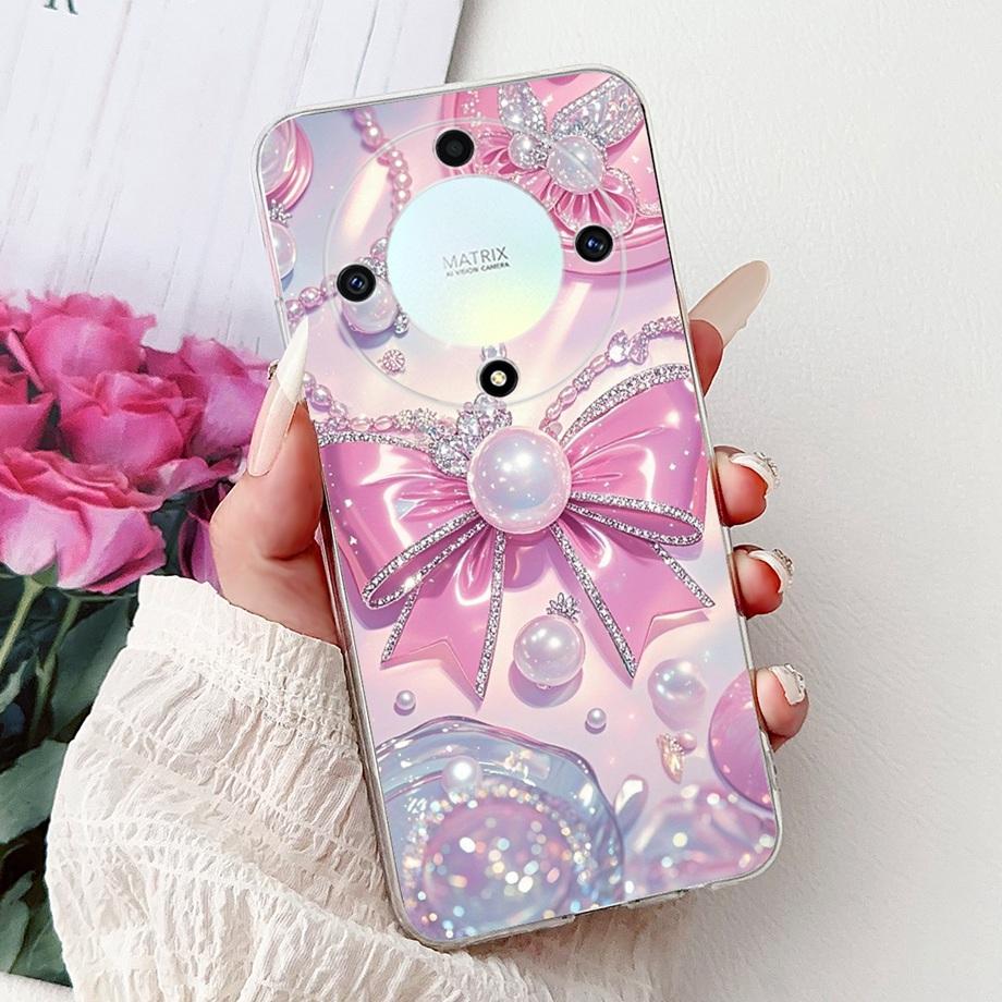 For Honor Magic6 Lite Case ALI-NX3 Popular Fashion Painted Cover Soft Slim Phone Case For Honor Magic5 Lite Magic 6 Lite 5G Bags