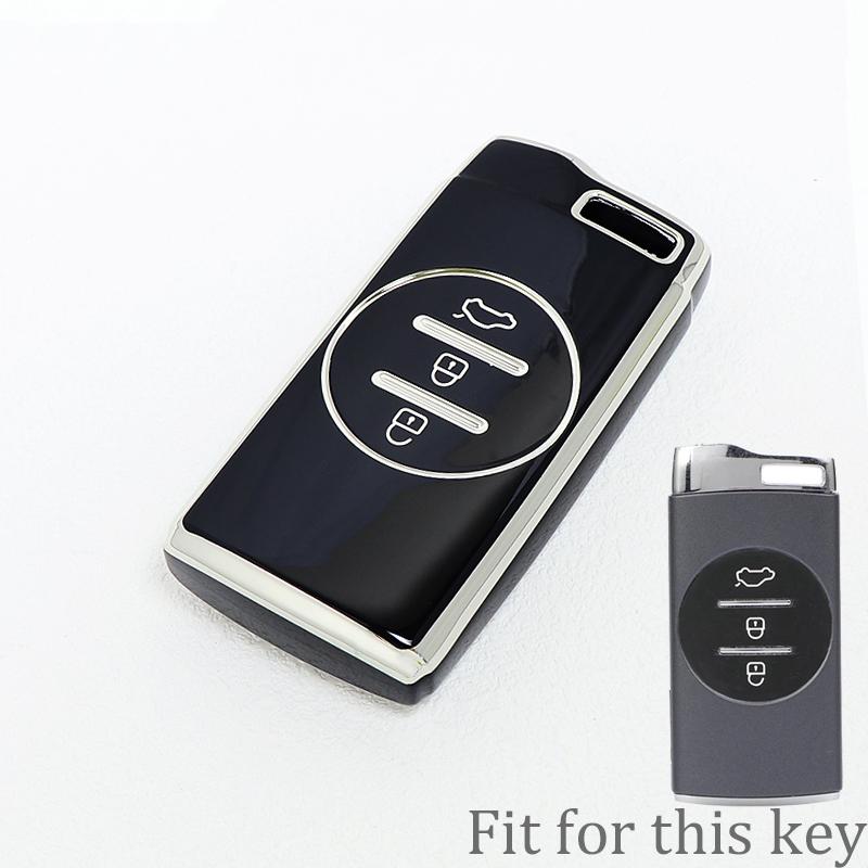 Tpu Car Remote Key Case Cover Shell Fob For Chery Tiggo 4 5X 7 Pro 8 Exeed Txl Tx Lx Arrizo7 E3 E5 A3 A5 Tiggo 3 5 3X Holder