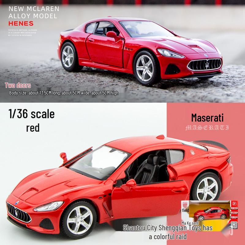 1:36 Scale Panamera and Cayenne Model Cars - Maserati Simulation Alloy Toy Cars for Boys