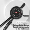 Push-Button Control Geometry Drawing Compass ABS Integrated Ruler Radius Pointer Compass  Exam Use