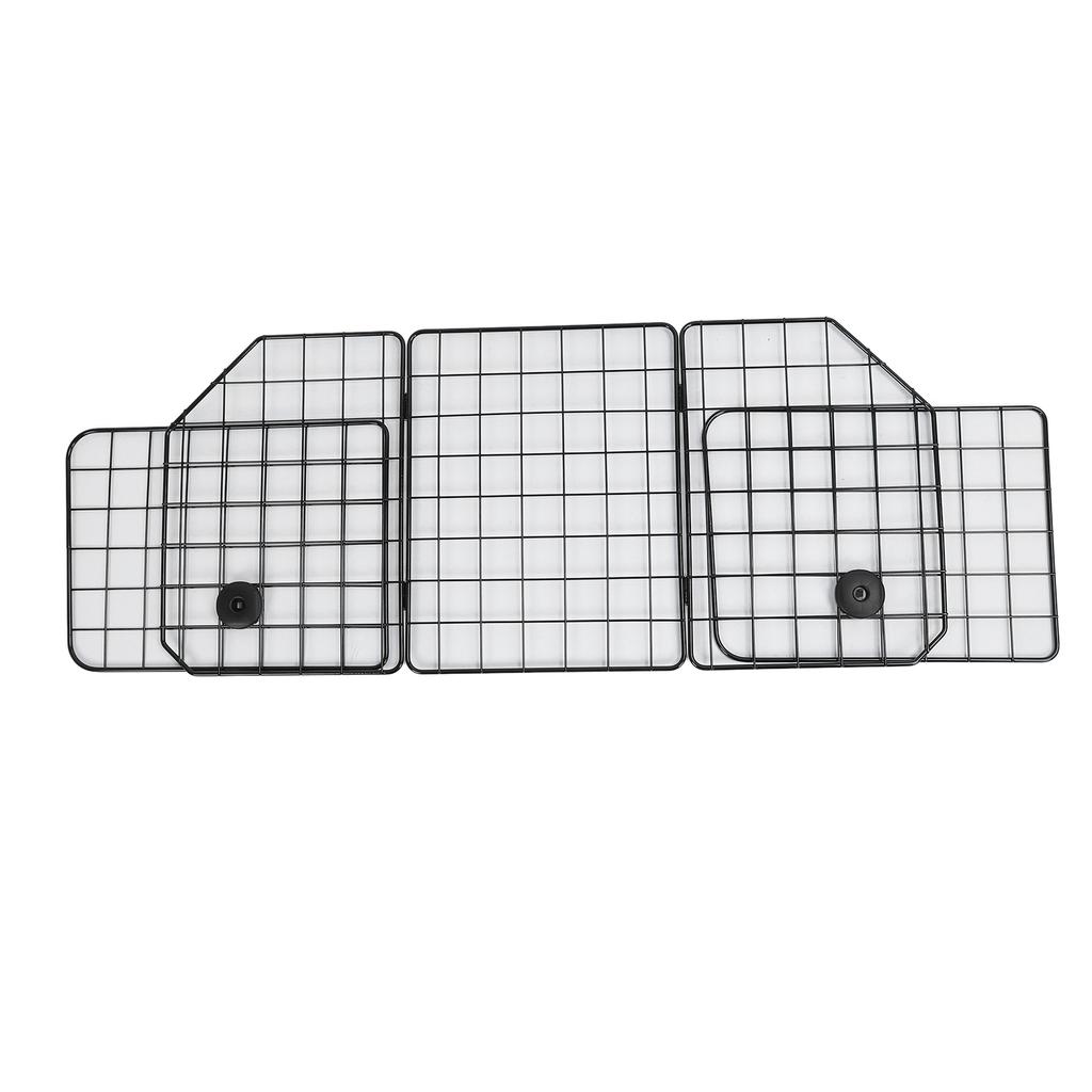 Hunde-Auto-Barriere, sicheres Fahren, verstellbar, Eisen, Laderaum, Drahtgeflecht, Haustier-Schutz, Trennwand für SUV