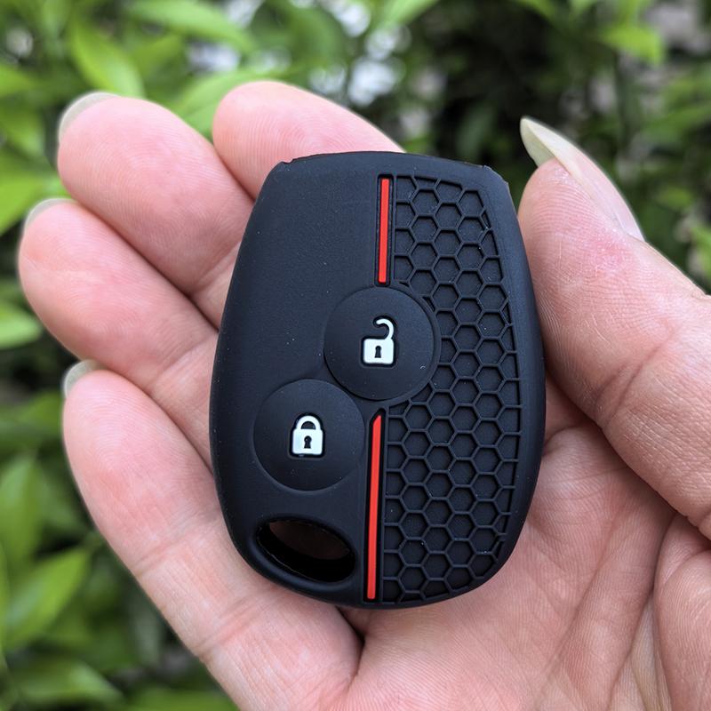 

For Renault Trafic Clio Duster Logan Dacia Sandero Car Silicone Remote Key Case Cover Shell Fob For Nissan Terrano Almera