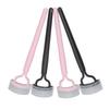 Séparateur de cils Dents en acier inoxydable Portable Pinceau cosmétique Définisseur de cils Mascara avec couvercle peigne 4 pièces