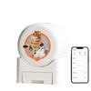 Smart Enclosed Cat Litter Box with Automatic Scooping, Deodorizing, Sterilizing, Anti-Splashing Features, and Mobile Remote Control