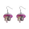 Einzigartige Acryl-Hängeohrringe Katzen Schmuck Elegante Ohrhänger Statement-Ohrringe perfekt für moderne jugendliche Frauen