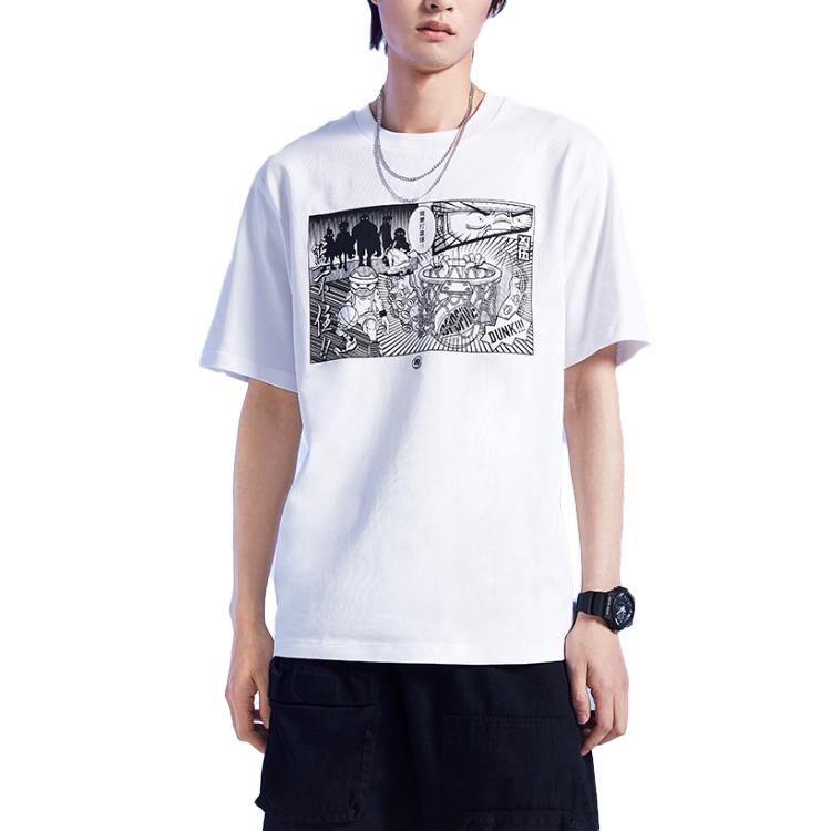 Li Ning x BADFIVE T-Shirt Herren Weiß AHSQ701-2