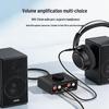 3.5mm RCA Audio Amplifier & AV Switcher for Headphones, Phones, Computers, Speakers