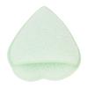 2pcs Heart Shaped Facial Sponge Women Home Soft Exfoliating Makeup Removal Face Cleansing Sponge