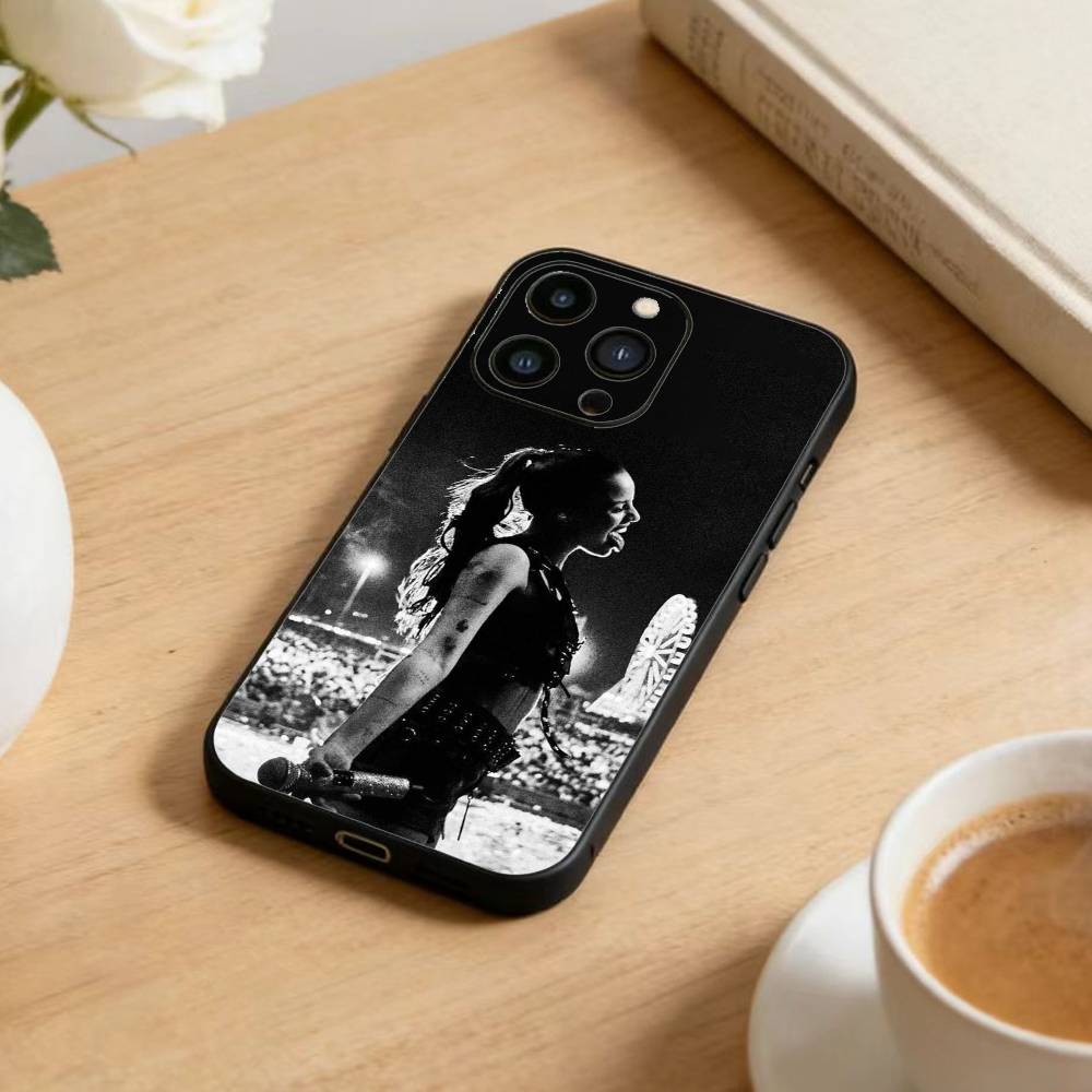 Emilia Mernes Phone Case For iPhone 16,15,14,13,12,17,Pro Max,Plus Silicone Black Case