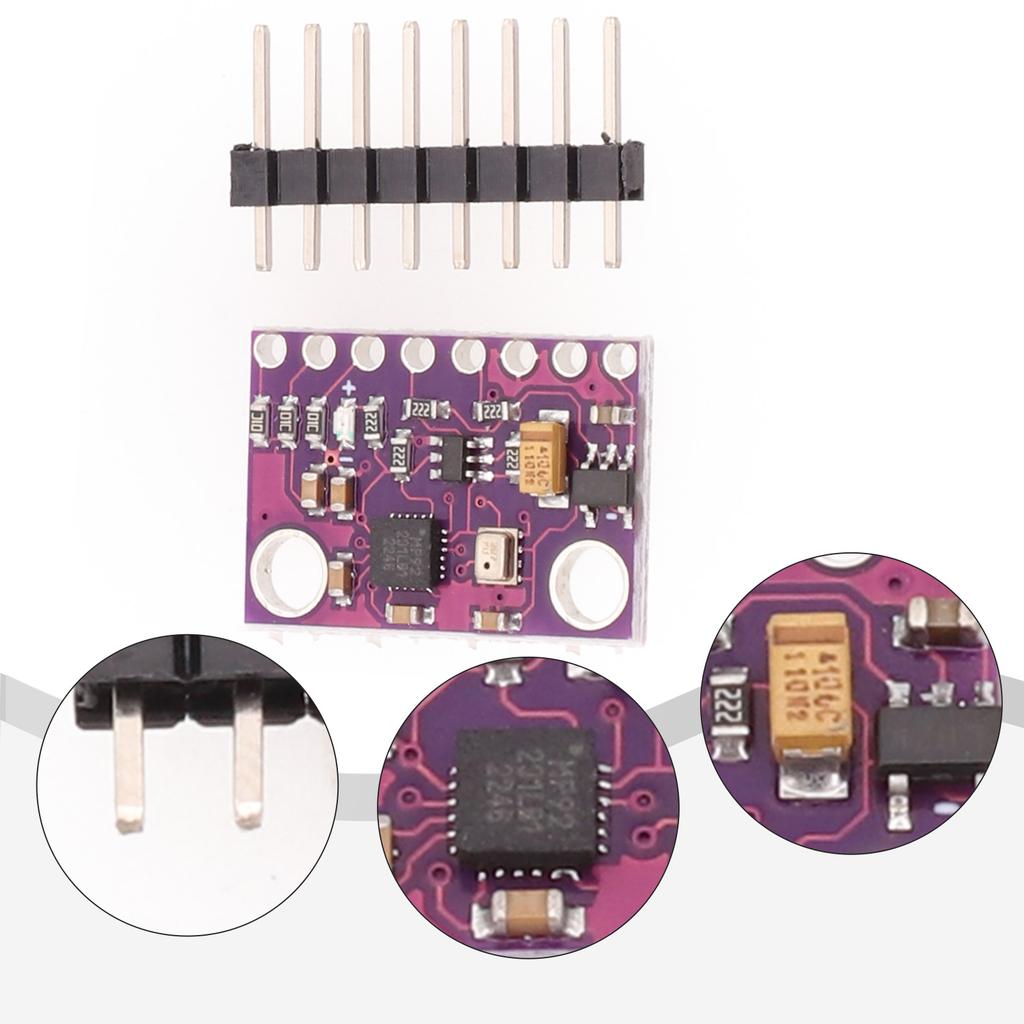For Robotics MPU9250 BMP280 MPU9250 Sensor Module L*W 2.05*1.43cm High-resolution Output IIC Communication Protocol