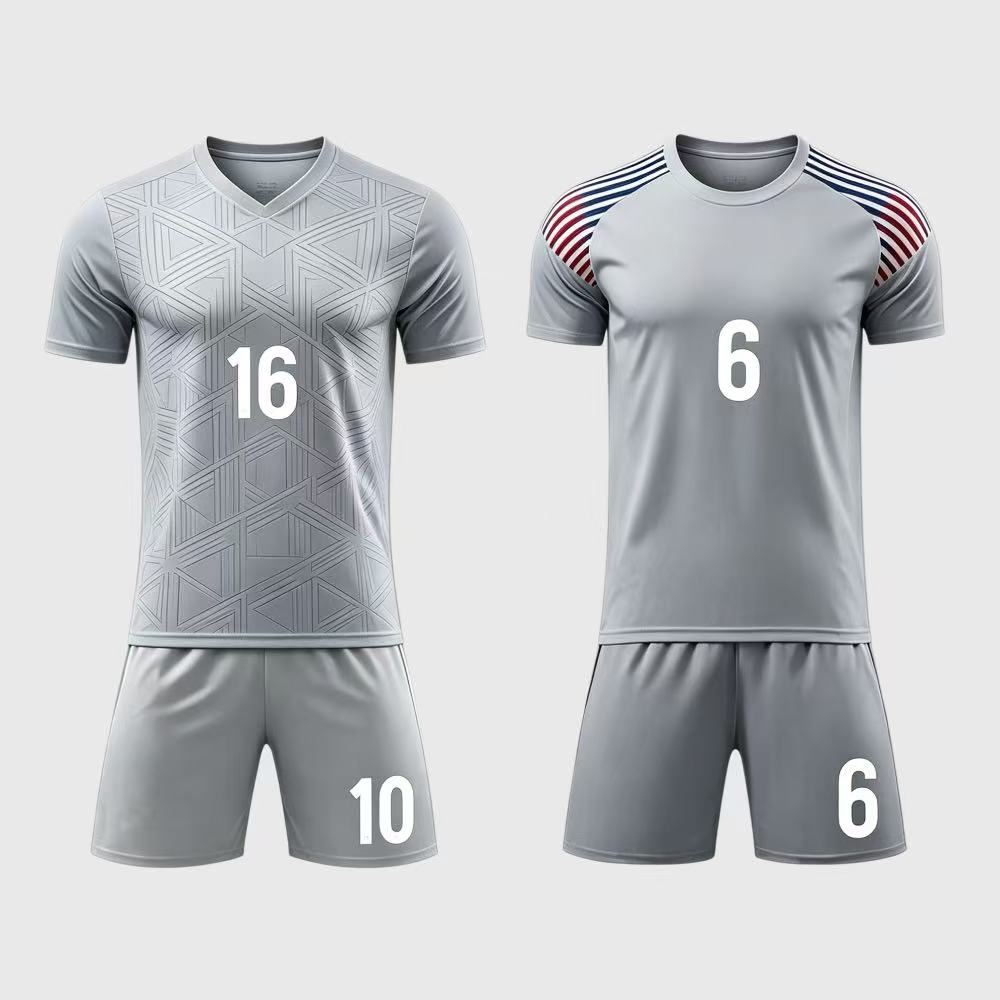 New Arrival Sublimation Printing National Inspired Custom Logo Breathable Short Sleeve Daily Training Outdoor Football Shirt