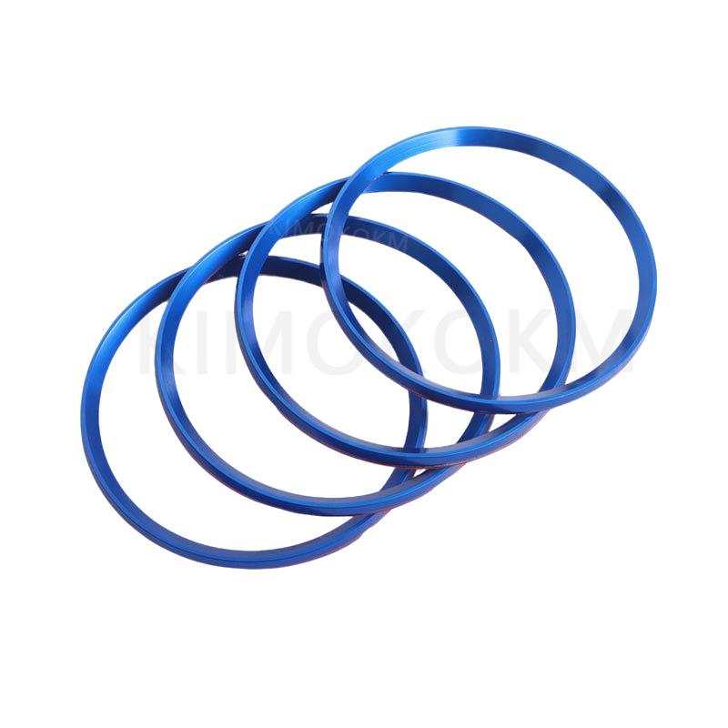 

4pcs/Set For Toyota RAV4 Prius Camry Crown Corolla Auto Car Styling Car Sticker Car Wheel Rim Center Cap Hub Rings Decoration синий