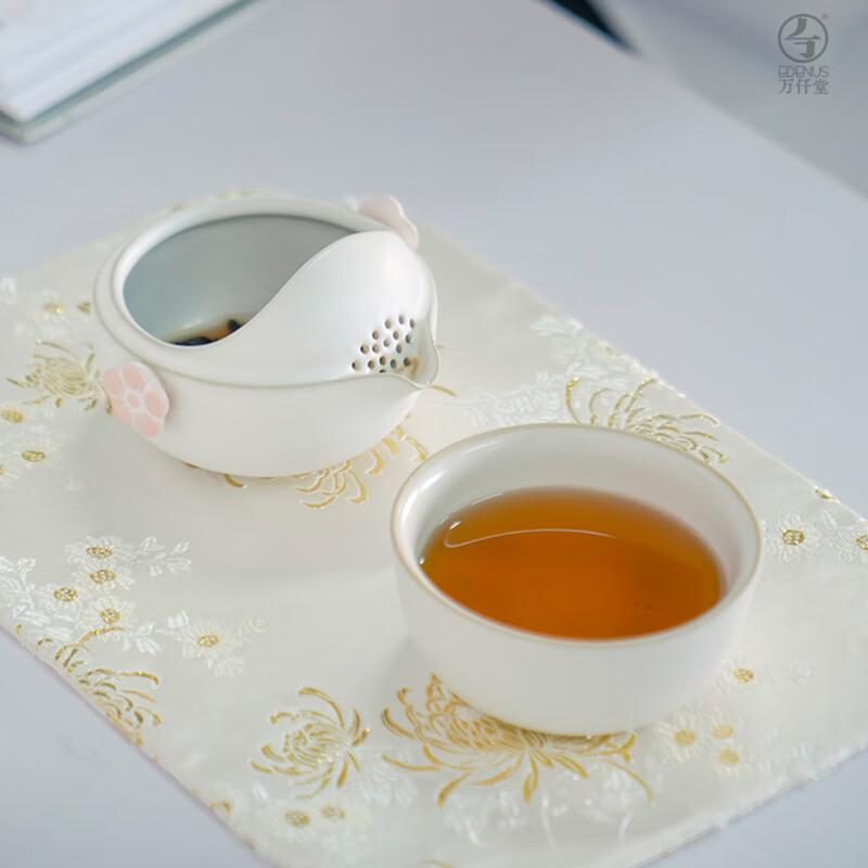 Wanqiantang Plum Blossom Portable Quick Tea Set