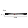 1/4/5Pcs Car Door Sill Protector Strip Anti-Scratch Sticker Keyring For Toyota 86 RAV4 CHR Corolla Camry Yaris Prado Supra Crown