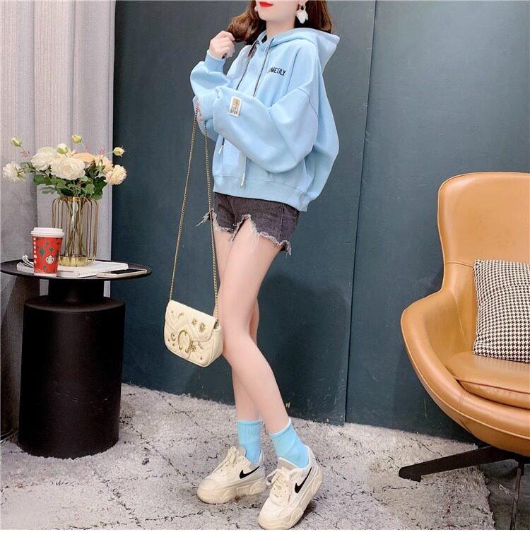 2026 Dames Plus Size Velours Hoodie - Trendy Herfst/Winter Losse Top Jas