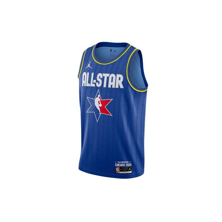 Jordan NBAAll Star Edition Swingman Jersey Giannis Antetokounmpo Basketball Jersey Men's Blue CJ1059-495