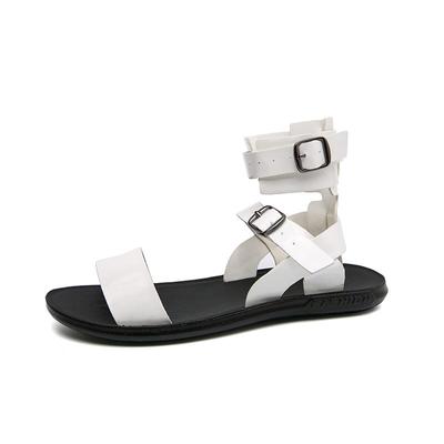 Sandali Nuovi Estivi 2024 Scarpe Uomo Moda Uomo Sandali Alti Versatili Sandali ROMANI da Uomo Antiscivolo Spiaggia Sandali Estivi